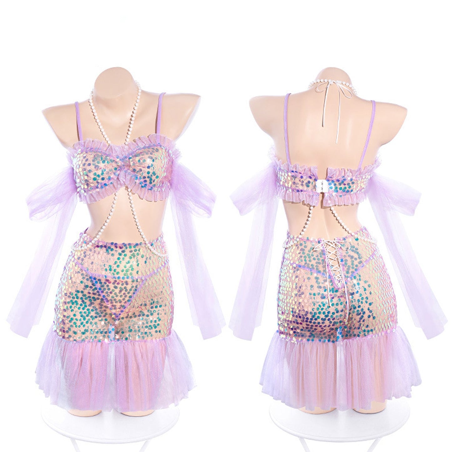 Irresistible Mermaid Lingerie Halloween Costume