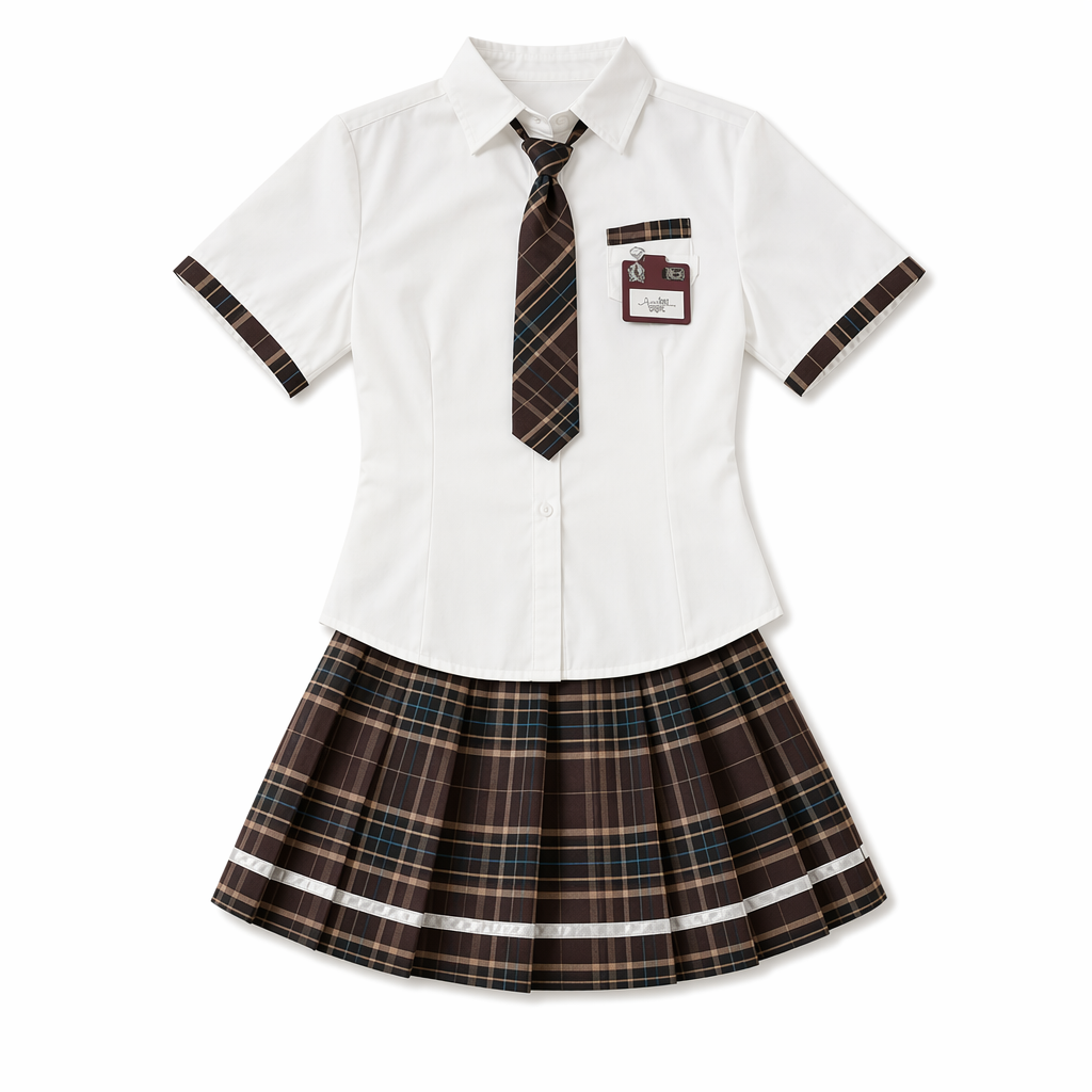 Amorino Anime Schoolgirl Uniform Set White