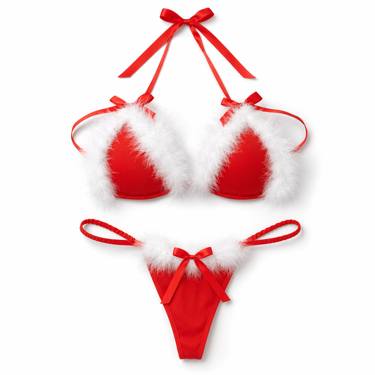 Mrs Claus Set Red