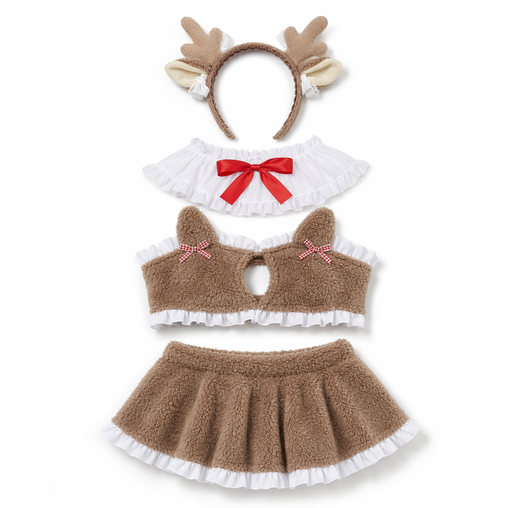 Xmas Party Reindeer Costume - Adults Costume