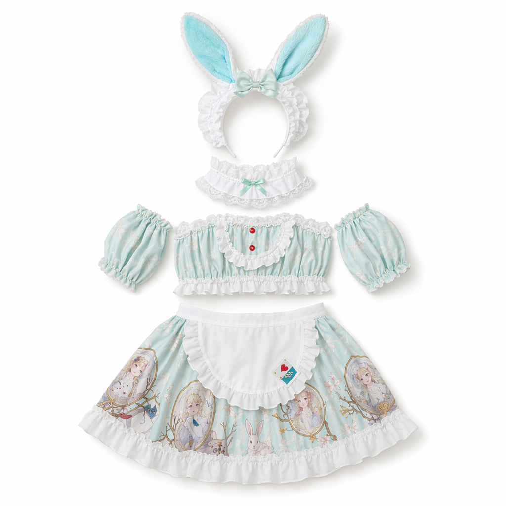 Anime Maid Cosplay Bunny Uniform M