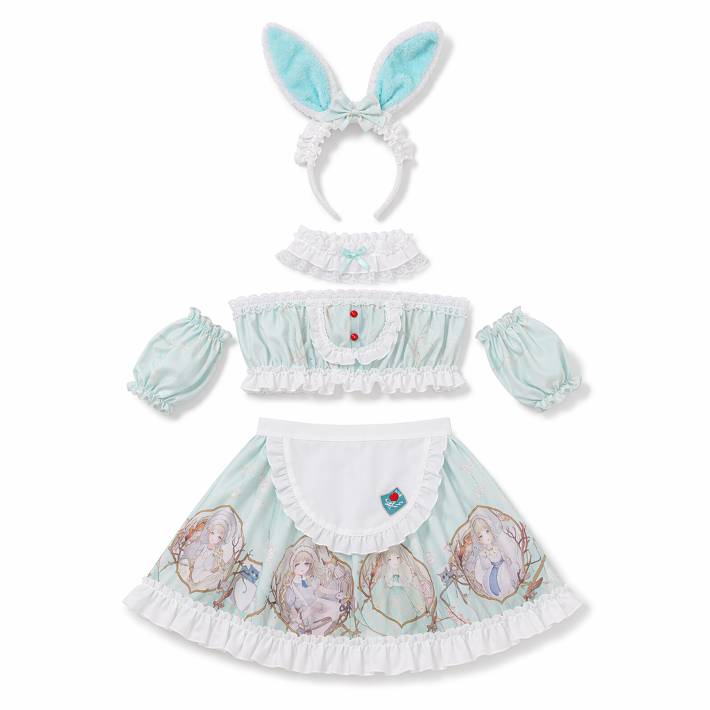 Anime Maid Cosplay Bunny Uniform L