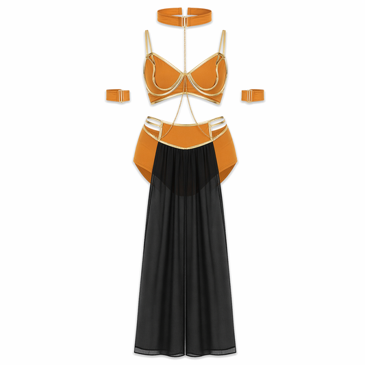 Plus Size Arab Princess Costume Black