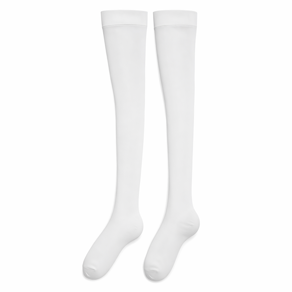 Amorino Neko Thigh Highs White