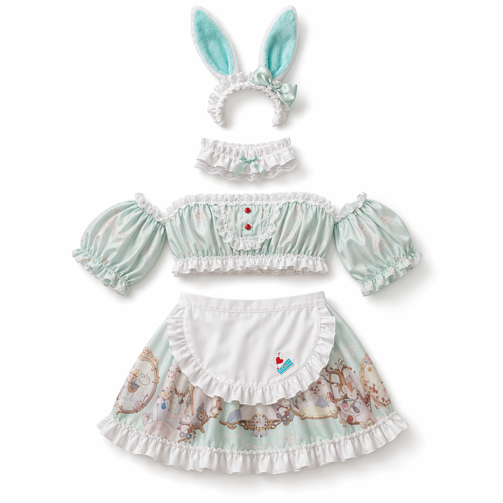 Anime Maid Cosplay Bunny Uniform S