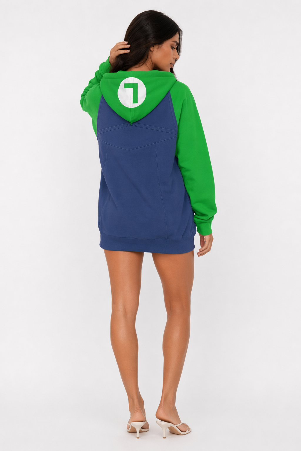 UniIrresistible Japanese Game Cosplay Hoodie Green