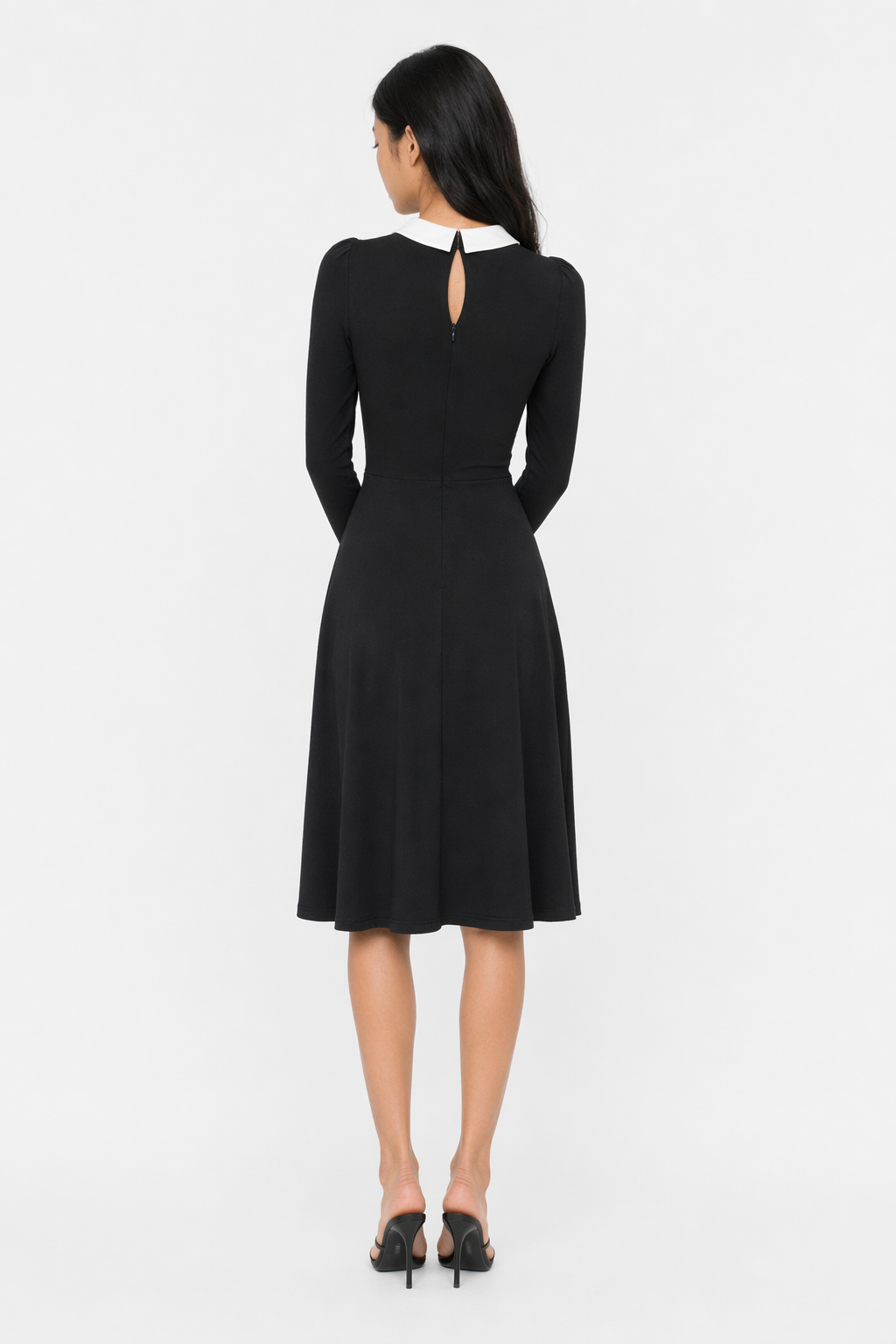 Adult Addams Family Halloween Costume Black