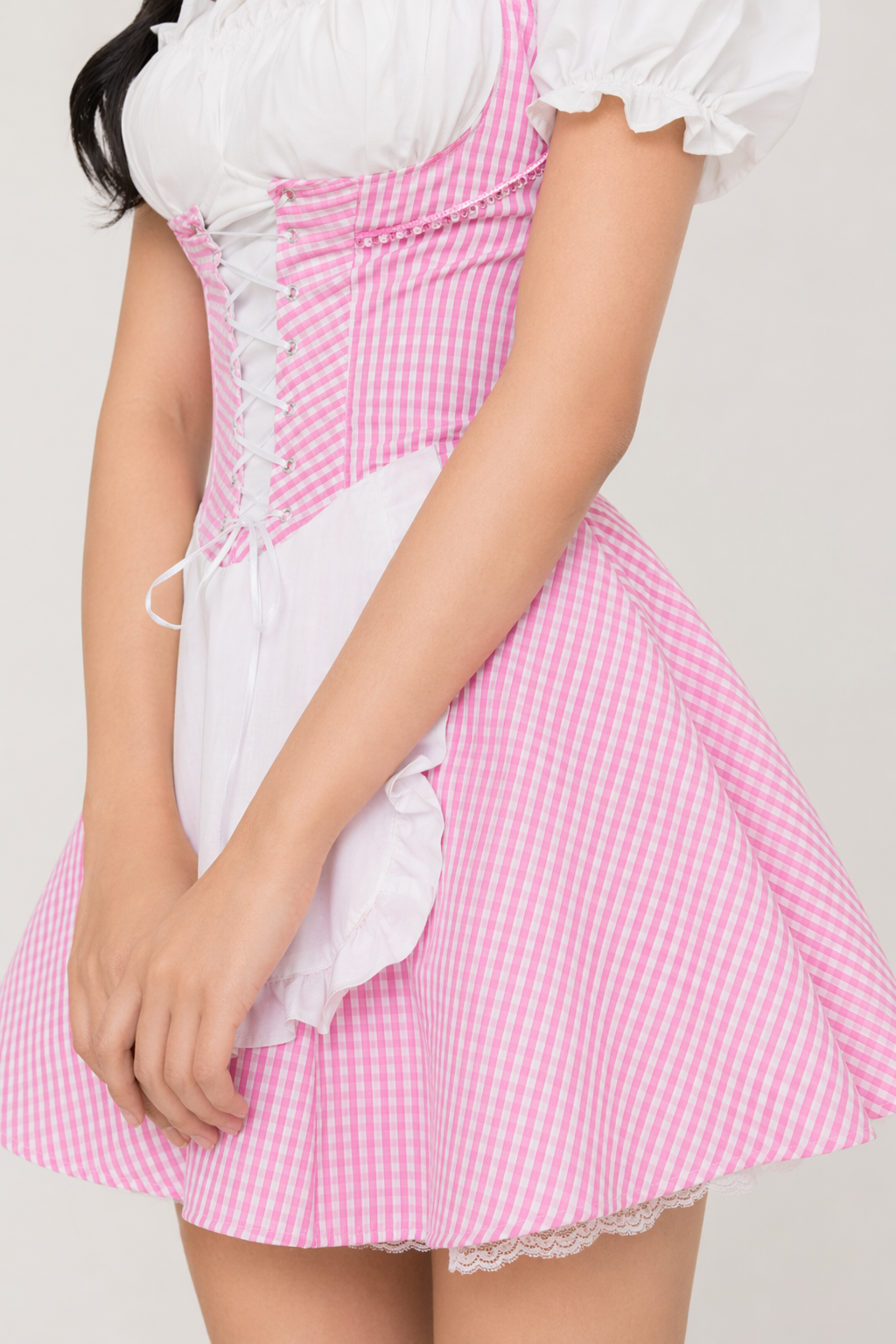 Amorino Anime Cosplay Japanese Maid Outfit Pink