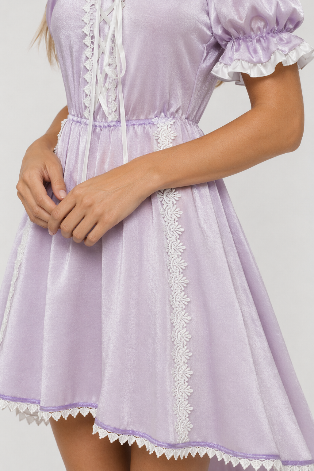 Purple Lolita Cosplay Princess Dress Purple
