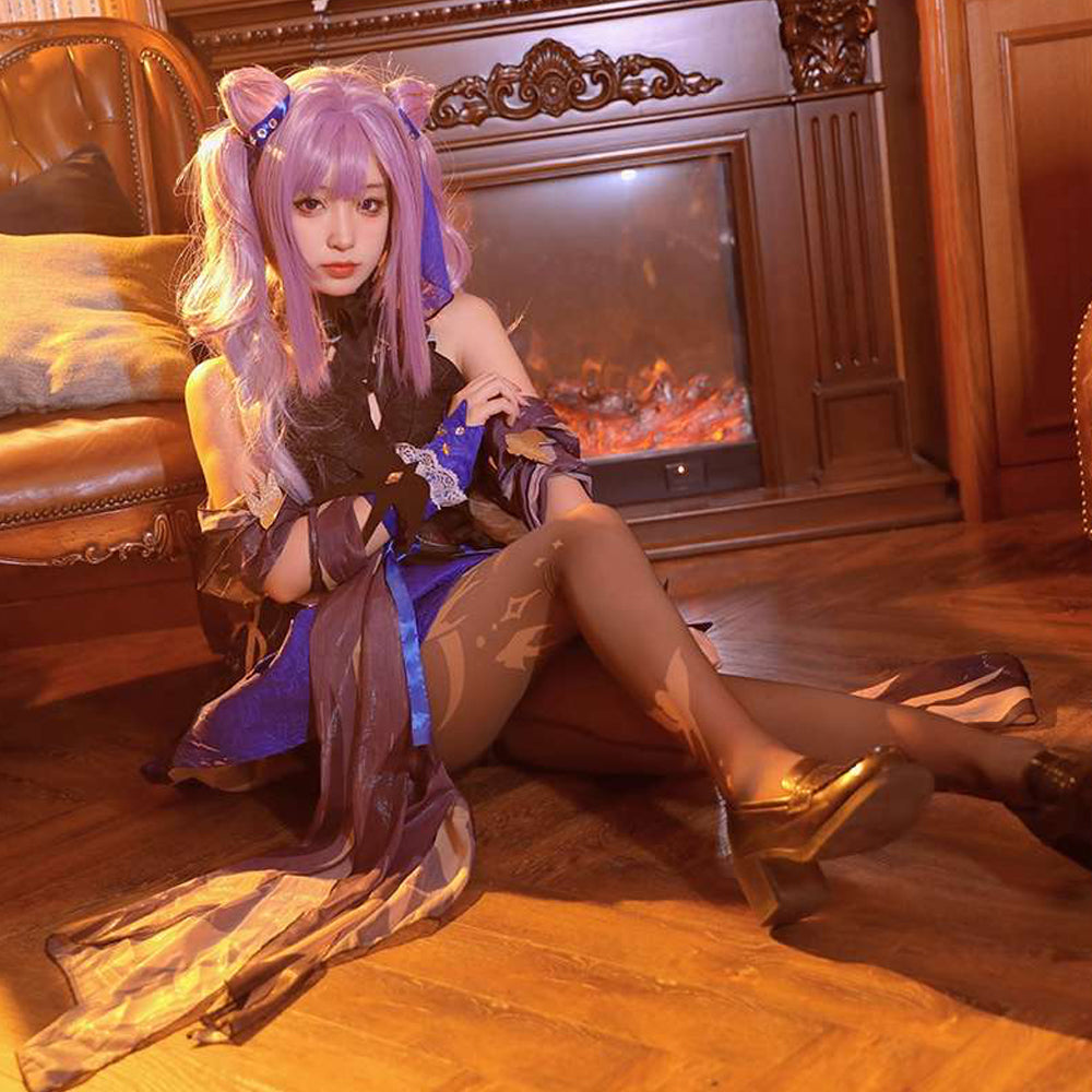 Keqing Anime Cosplay Outfit Splendor
