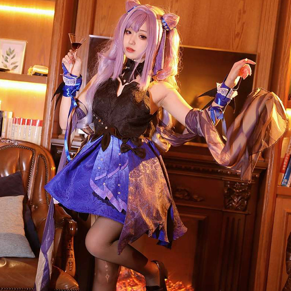 Keqing Anime Cosplay Outfit Splendor