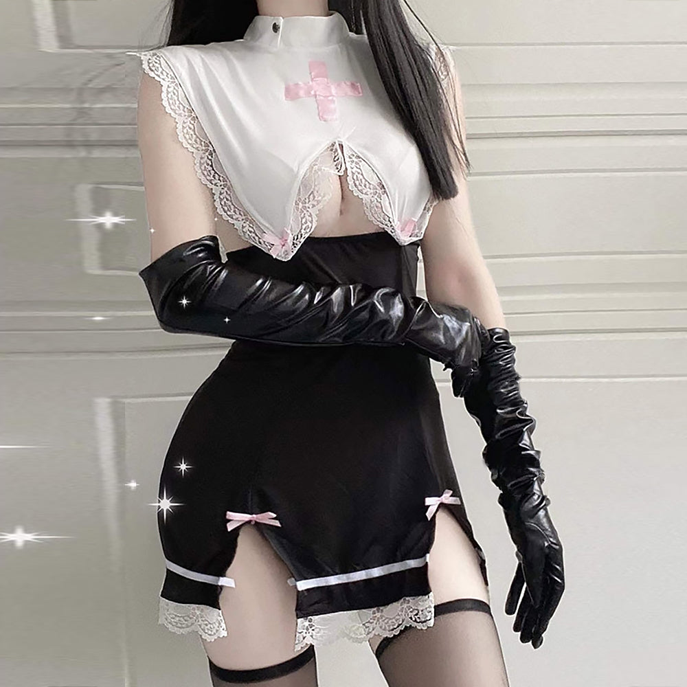 Irresistible Nun Roleplay Cosplay Costume