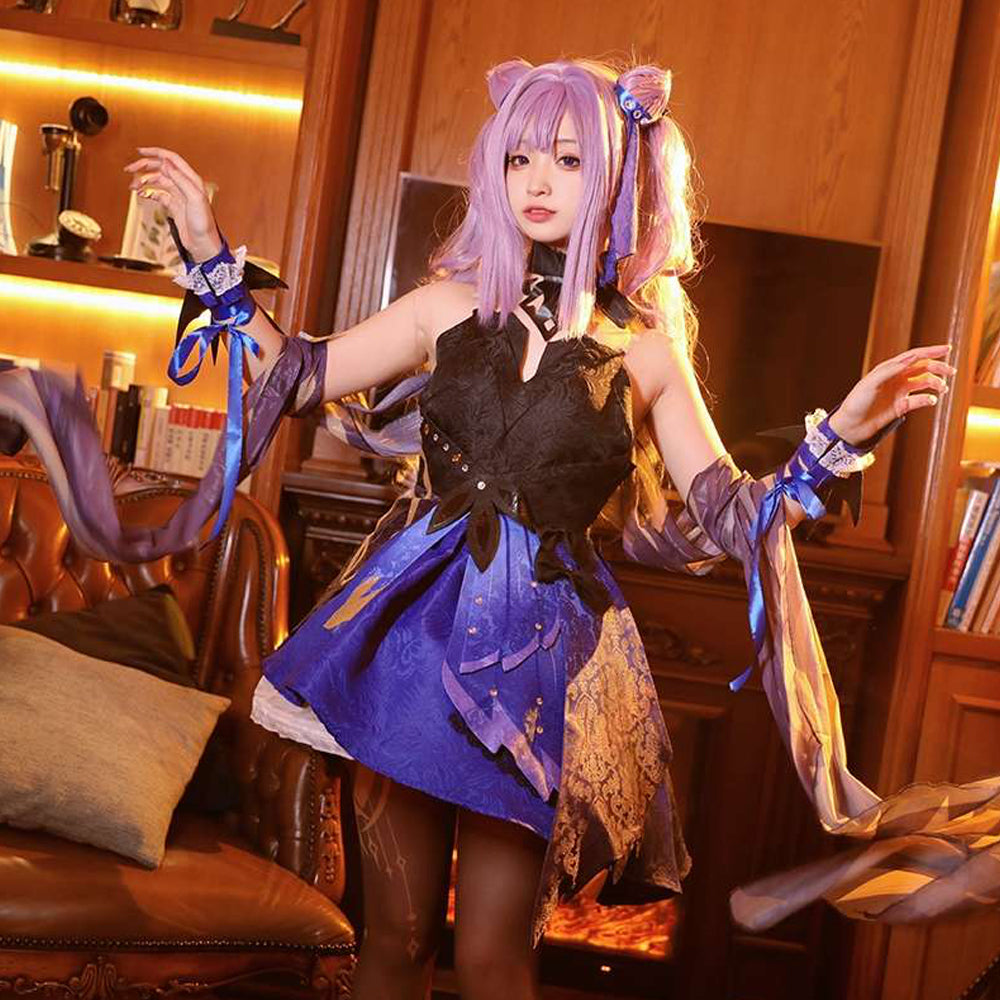 Keqing Anime Cosplay Outfit Splendor