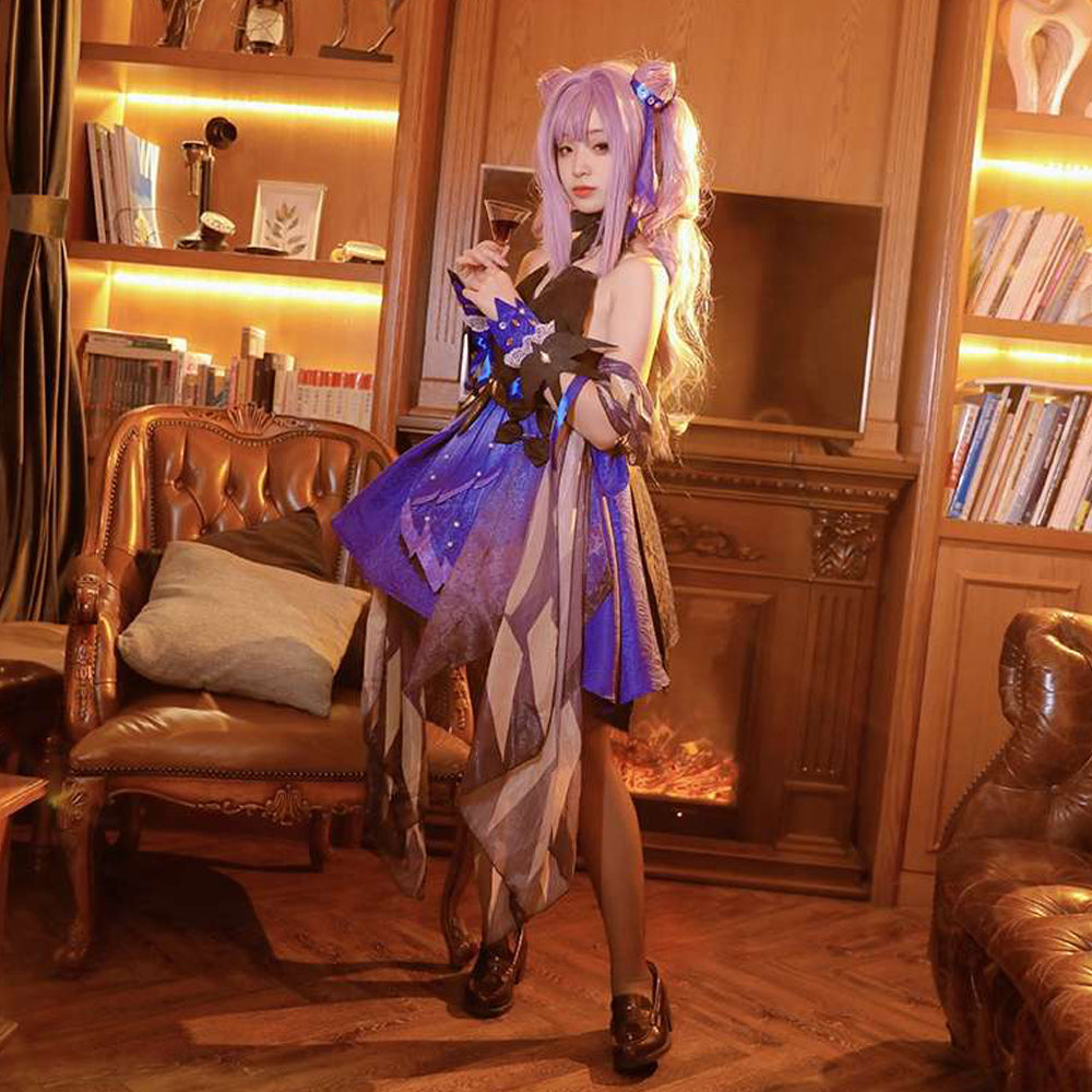 Keqing Anime Cosplay Outfit Splendor
