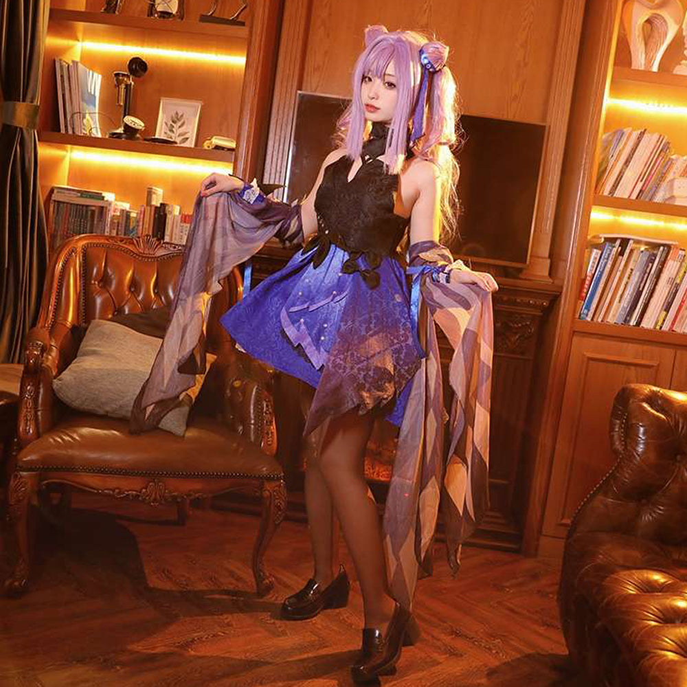 Keqing Anime Cosplay Outfit Splendor
