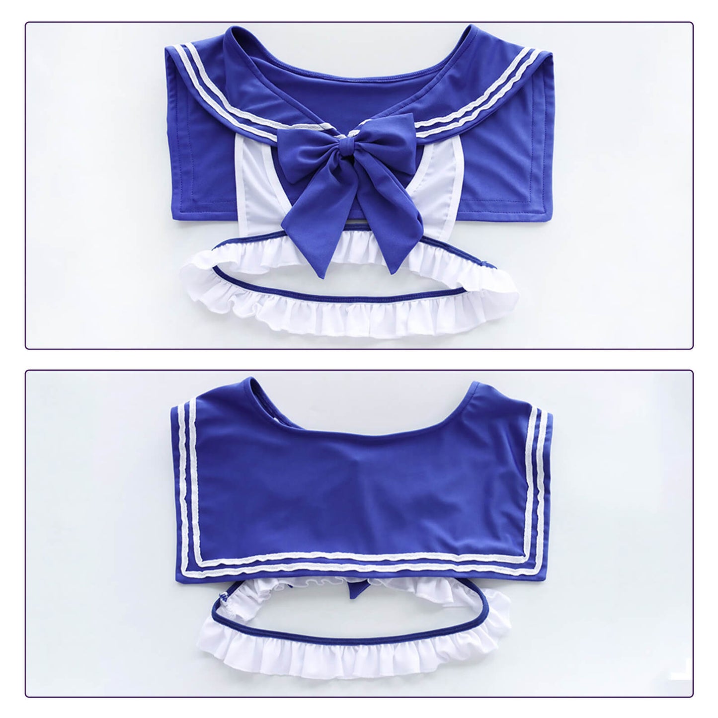 Asian Schoolgirl Irresistible Sailor Lingerie.