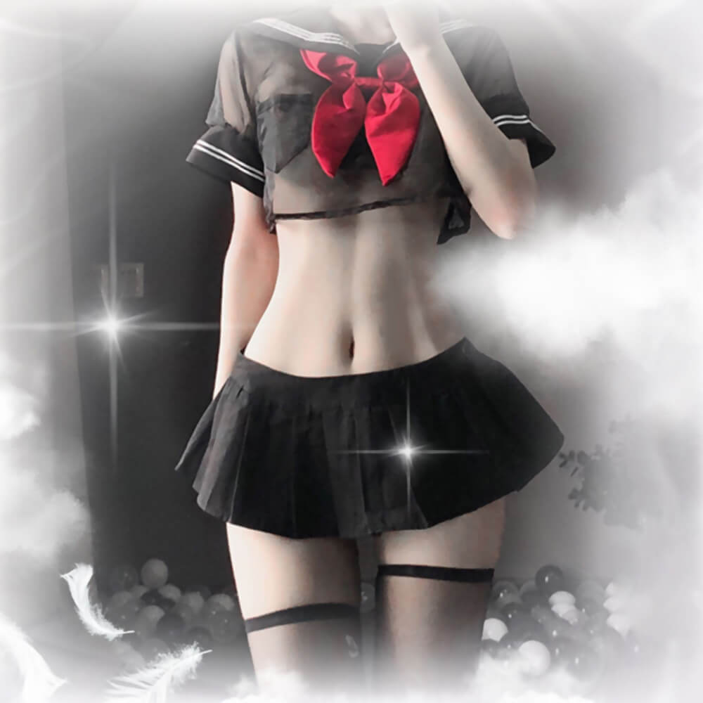 Sailor Anime Schoolgirl Lingerie: Irresistible & Cute