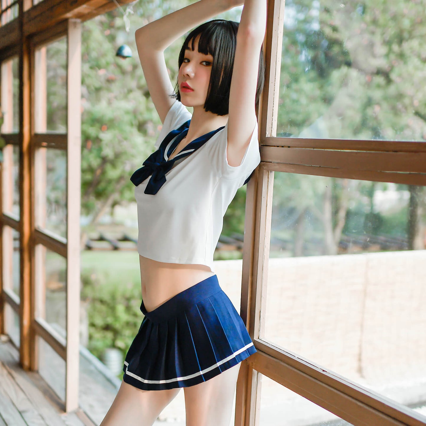 Sailor Cosplay Lingerie Set: Anime-Inspired