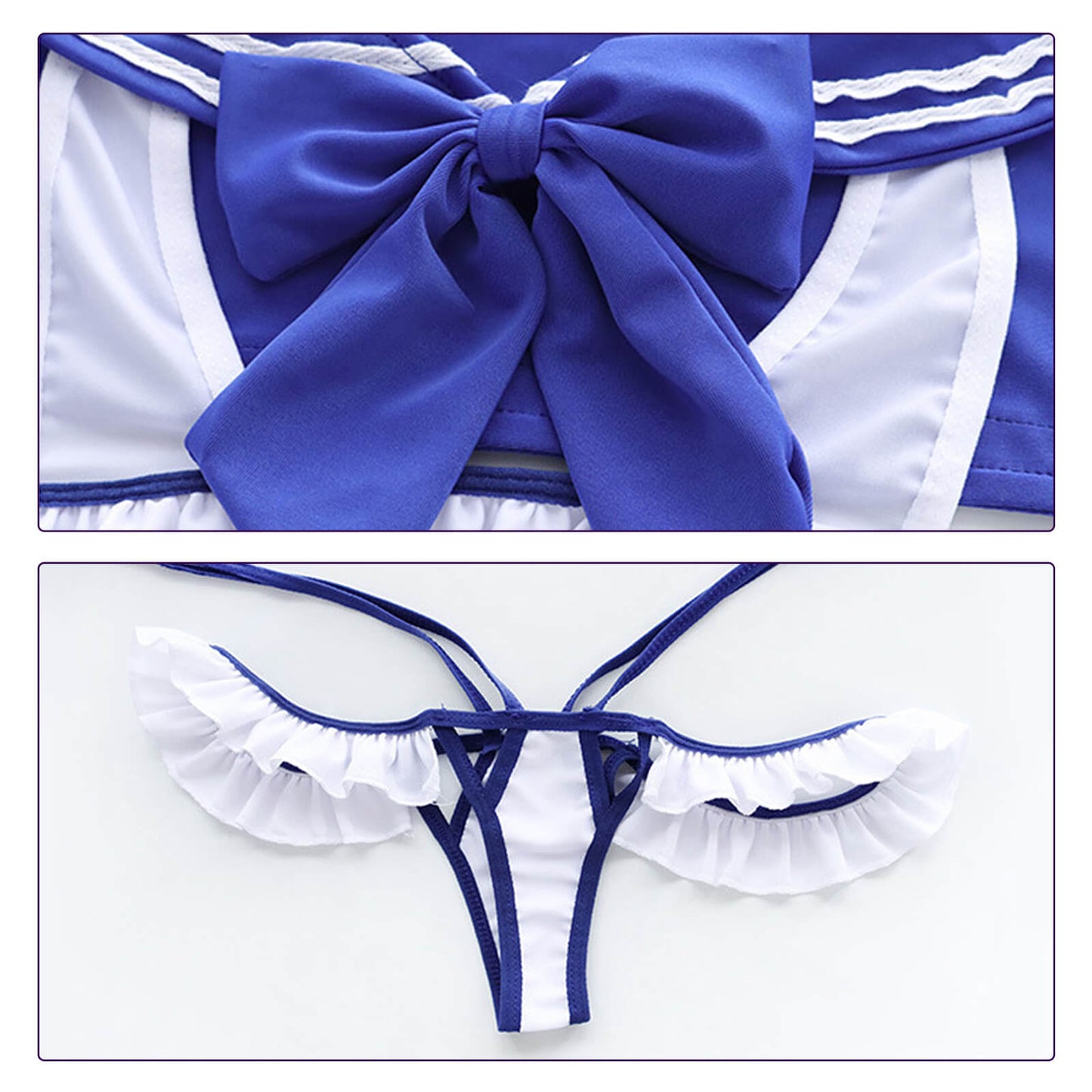 Asian Schoolgirl Irresistible Sailor Lingerie.