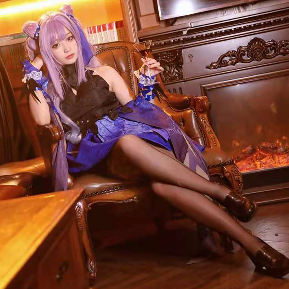 Keqing Anime Cosplay Outfit Splendor