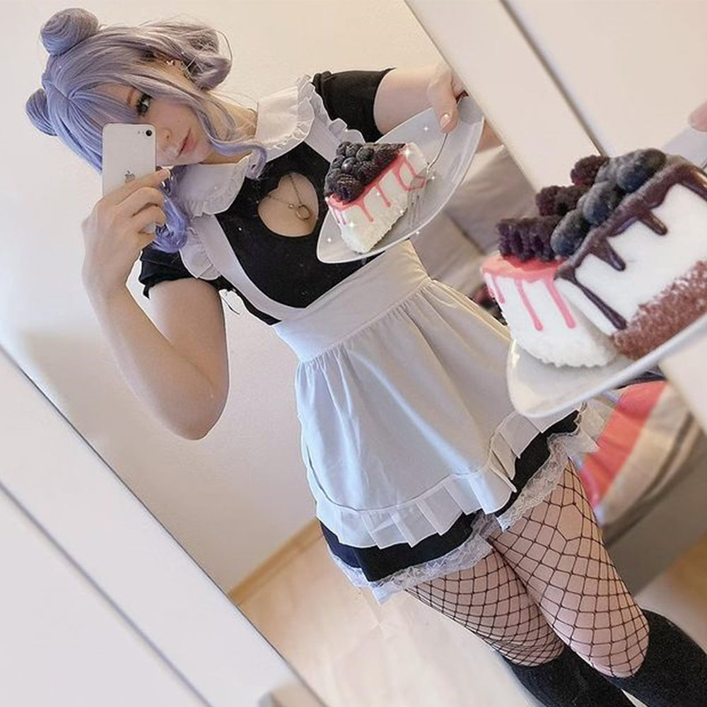 French Maid Cat Cosplay Lingerie