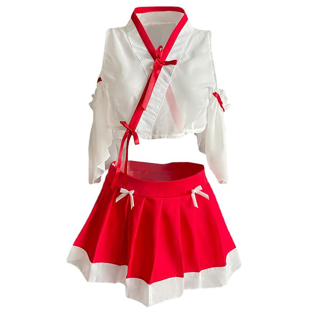 Vintage Transparent Lingerie Set: Sensual Japanese Kimono Maiden