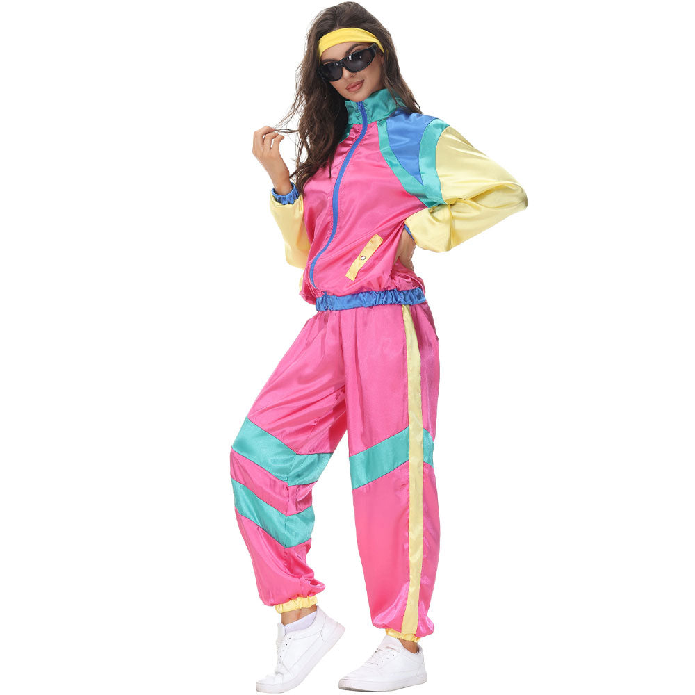 80s Hip Hop Disco Tracksuit