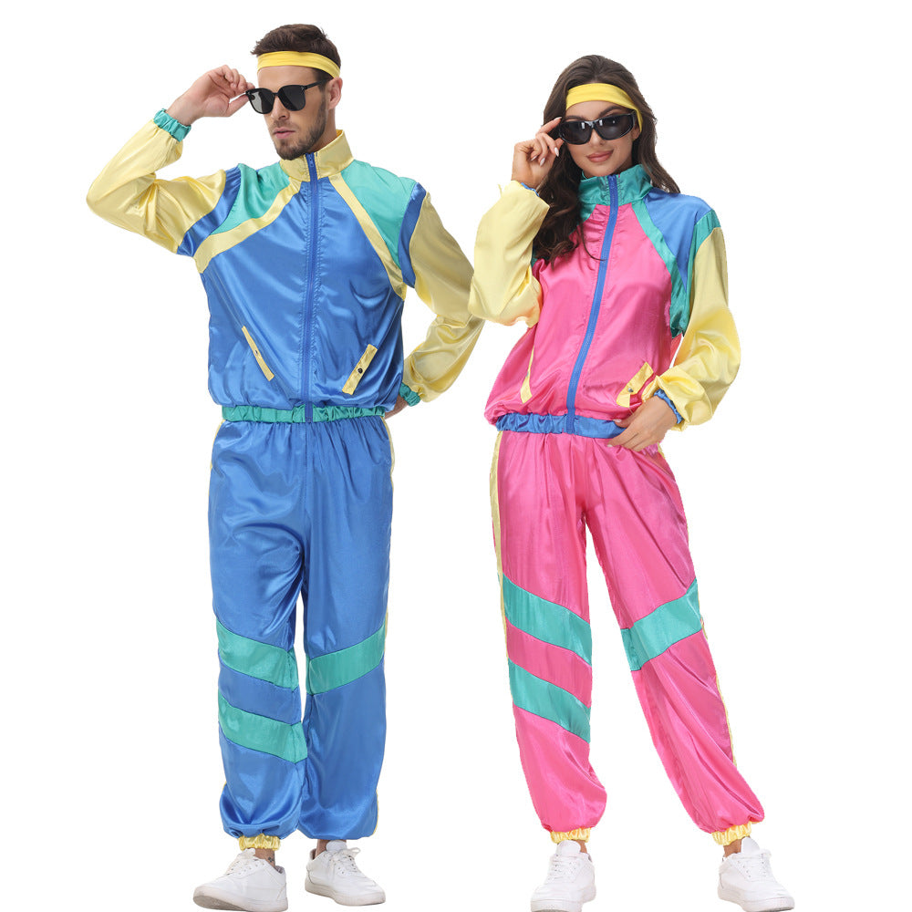 80s Hip Hop Disco Tracksuit