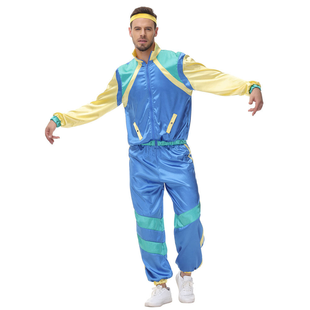 80s Hip Hop Disco Tracksuit