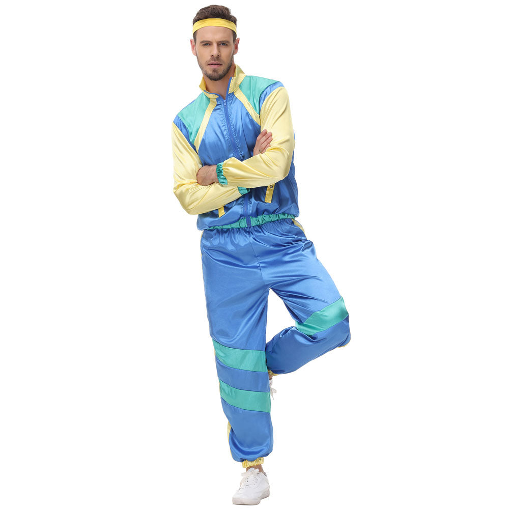 80s Hip Hop Disco Tracksuit