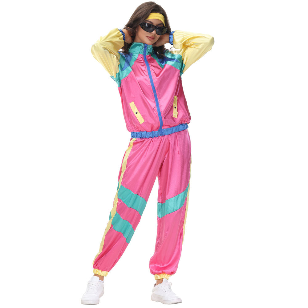 80s Hip Hop Disco Tracksuit