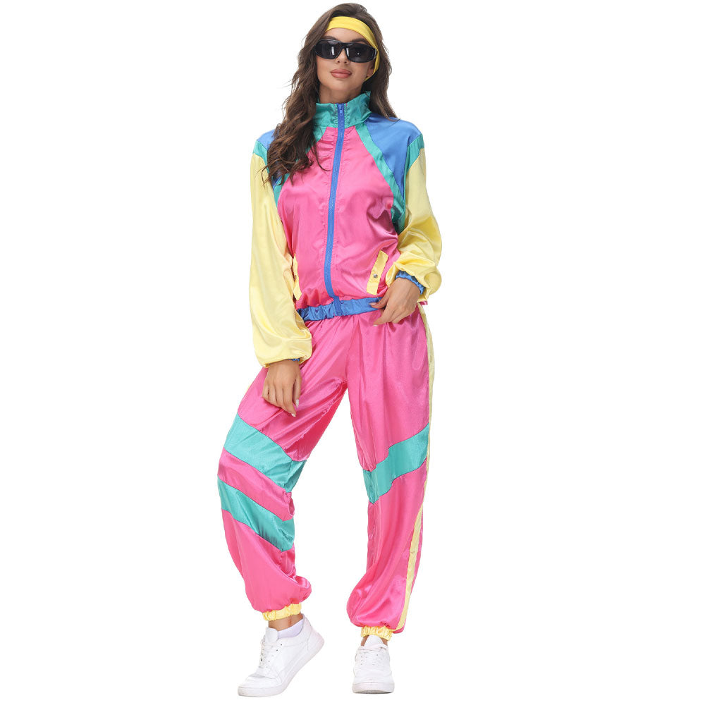 80s Hip Hop Disco Tracksuit
