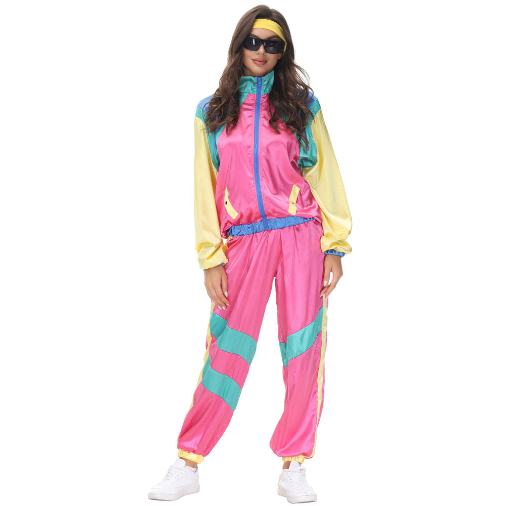 80s Hip Hop Disco Tracksuit