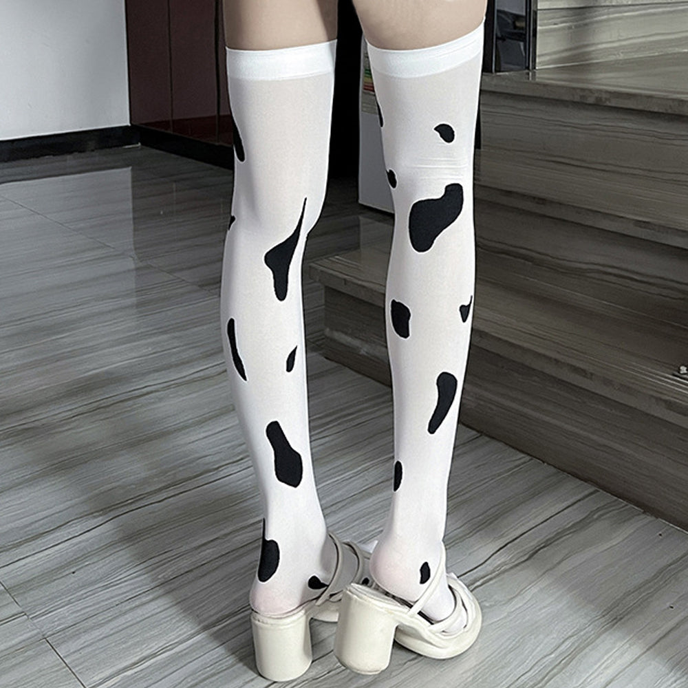 Cow Thigh Highs Costume Accessory