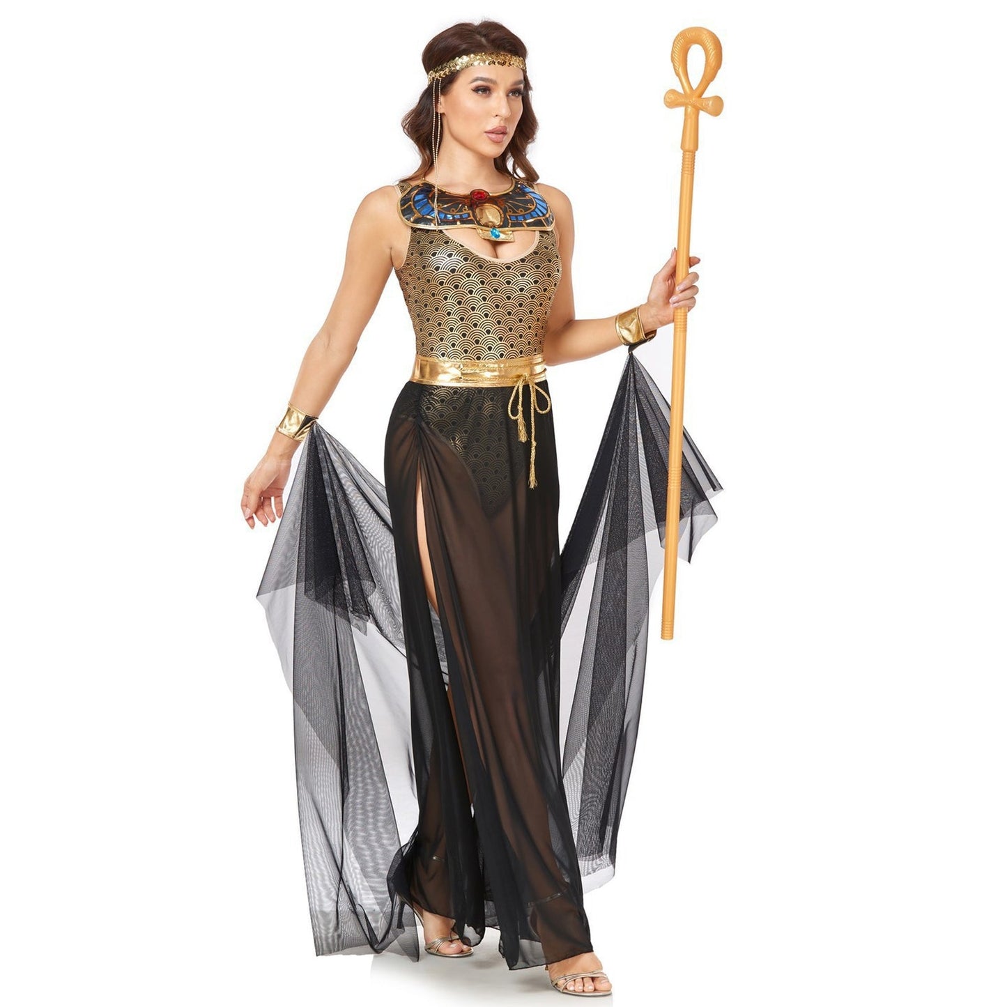 Anubis Goddess Halloween Costume Lingerie.