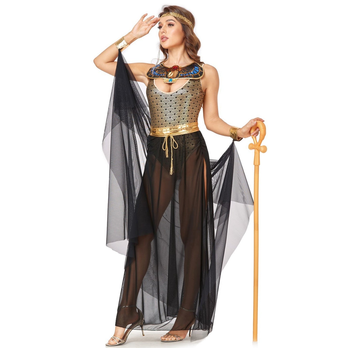 Anubis Goddess Halloween Costume Lingerie.