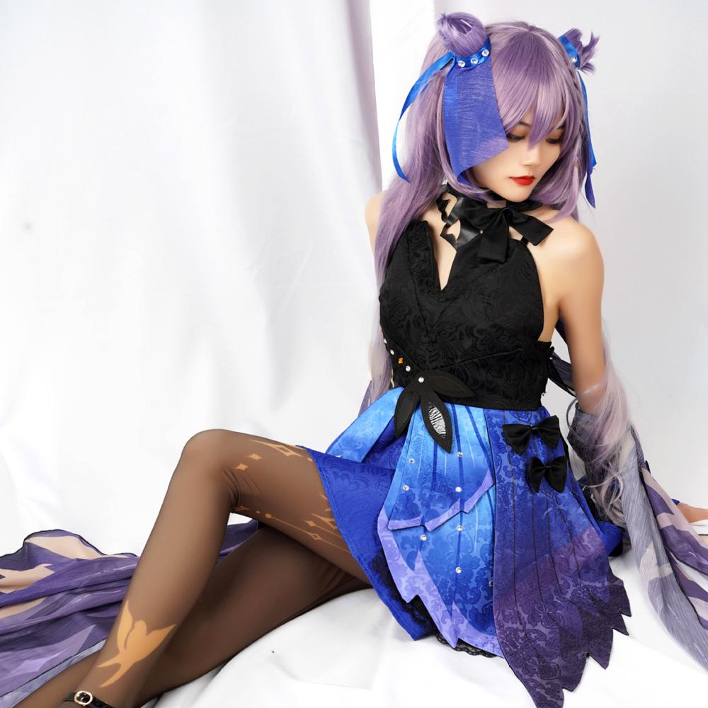 Keqing Anime Cosplay Outfit Splendor