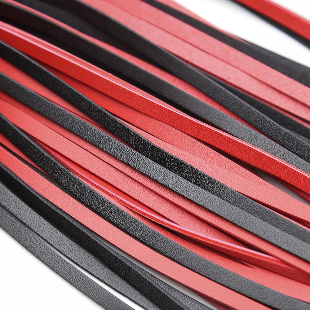 Faux Leather Riding Crop: Whip Cosplay Accessory