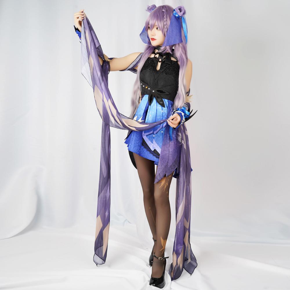 Keqing Anime Cosplay Outfit Splendor