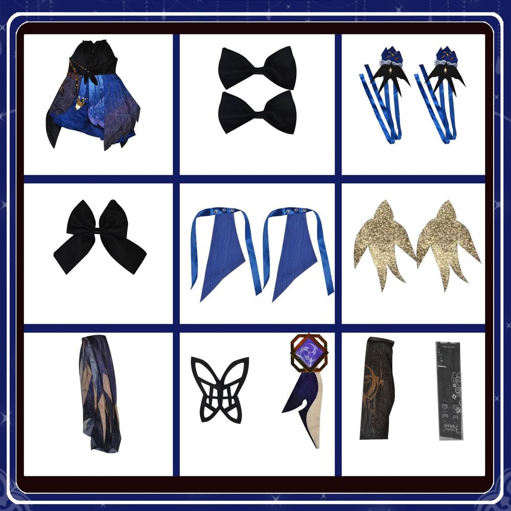 Keqing Anime Cosplay Outfit Splendor