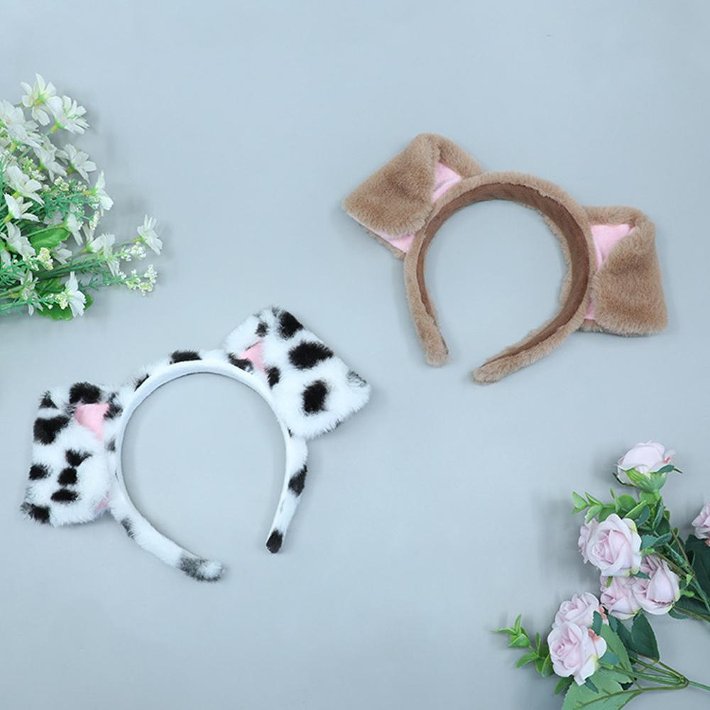 Dalmatian Dog Ears Costume Headband