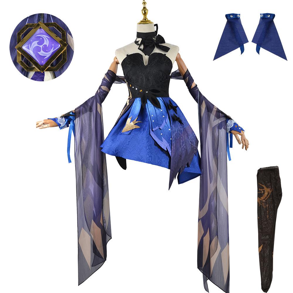 Keqing Anime Cosplay Outfit Splendor