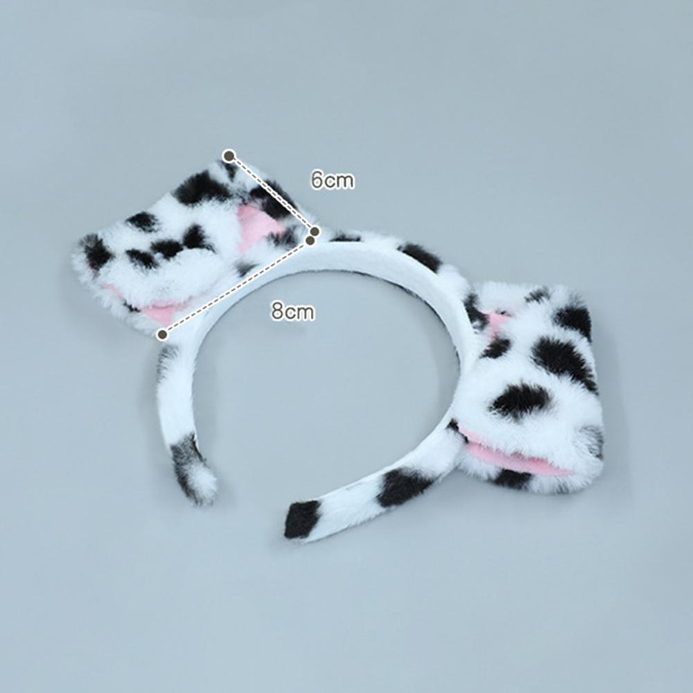 Dalmatian Dog Ears Costume Headband