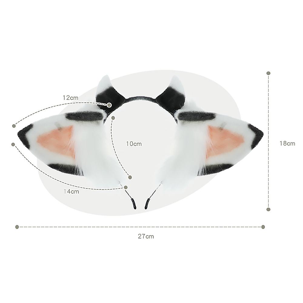 Cow Ear Cartoon Headband Cosplay