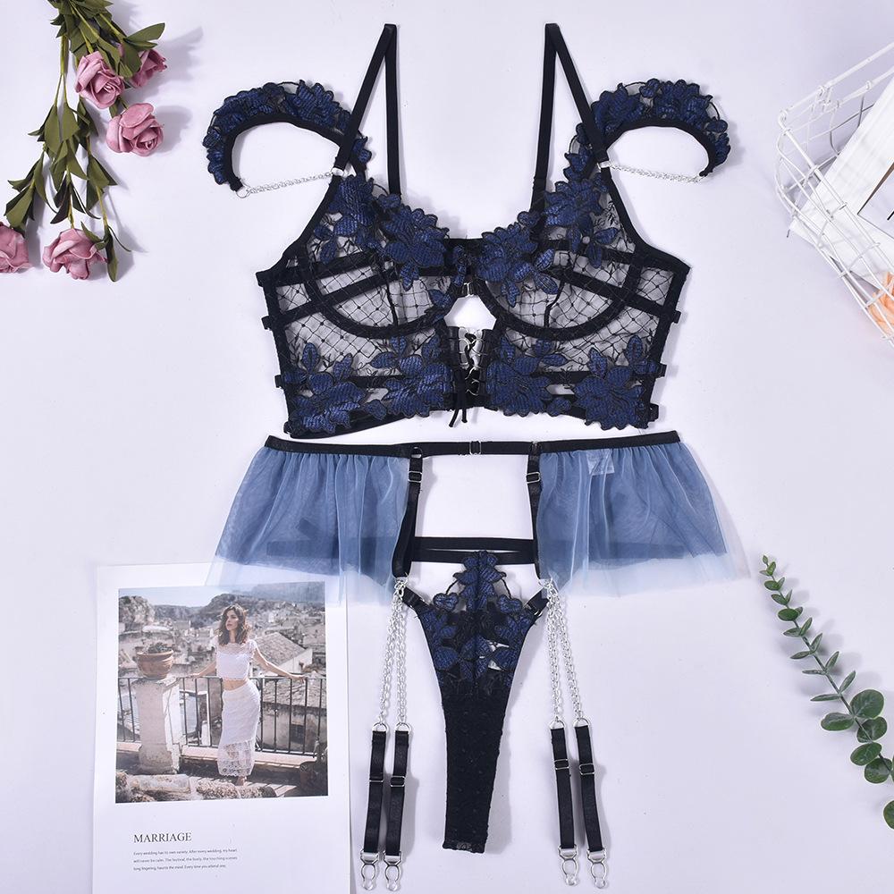 Irresistible Chain Bra Lingerie Set