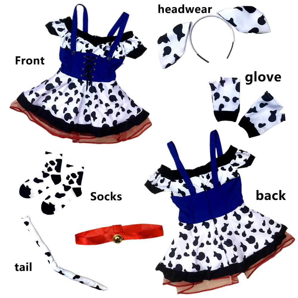 Kawaii Cow Lolita Dress