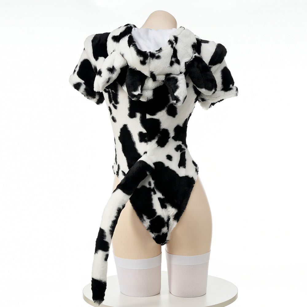 Cow Cosplay Lingerie Bodysuit