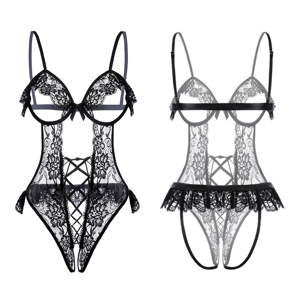 Lace Open Cup Bodysuit
