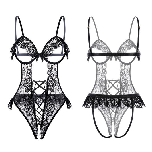 Lace Open Cup Bodysuit