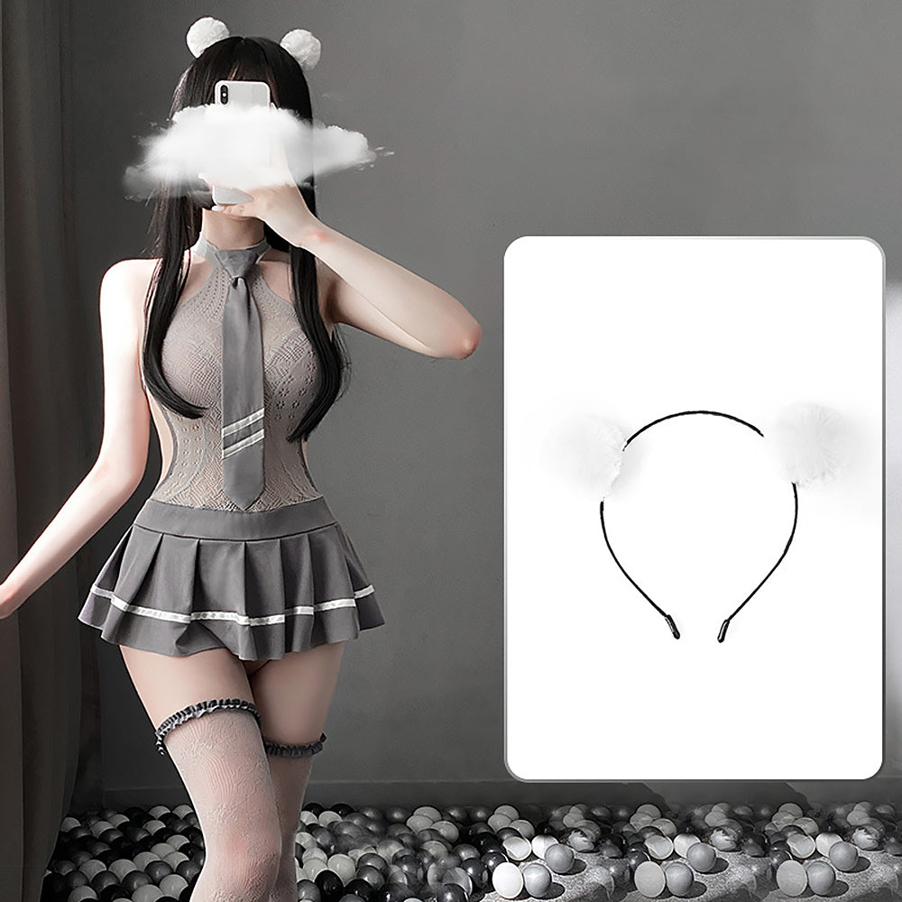 Japanese Student Roleplay Lingerie Dress